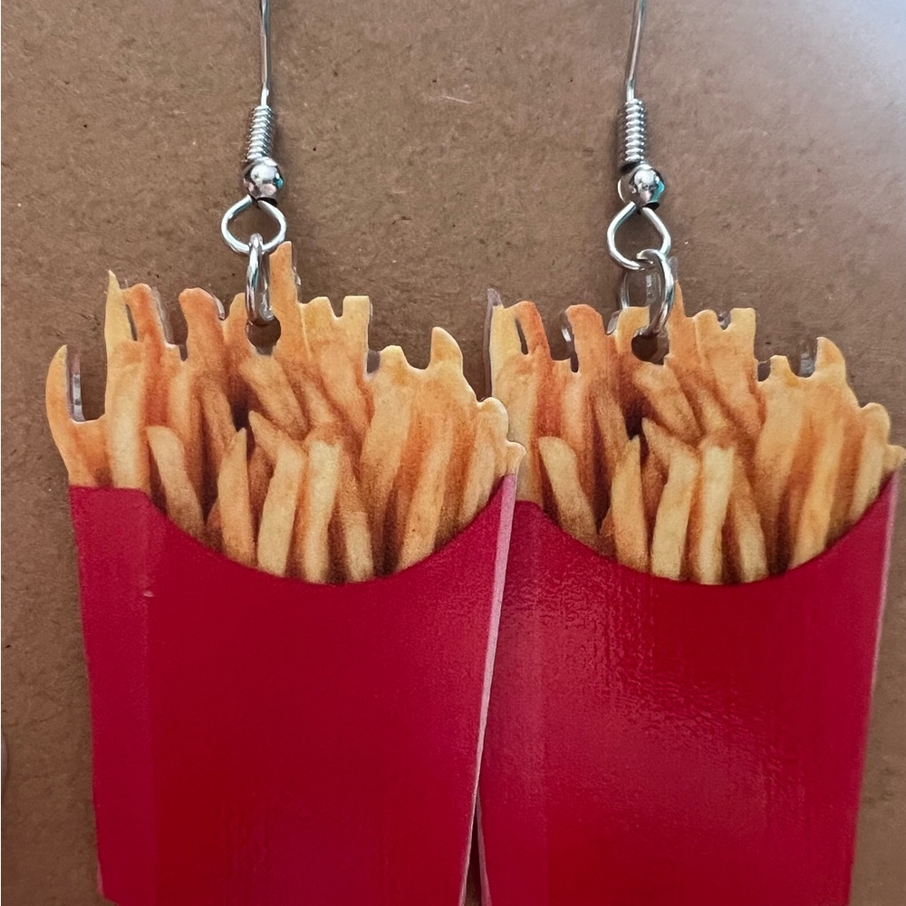 French Fry Earrings